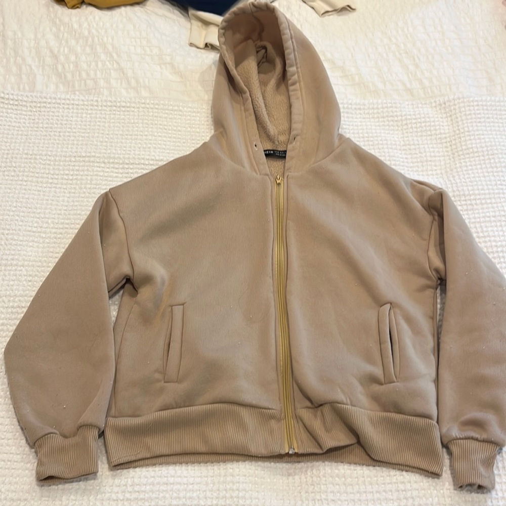 shein zip up